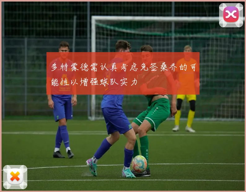 多特蒙德需认真考虑免签桑乔的可能性以增强球队实力